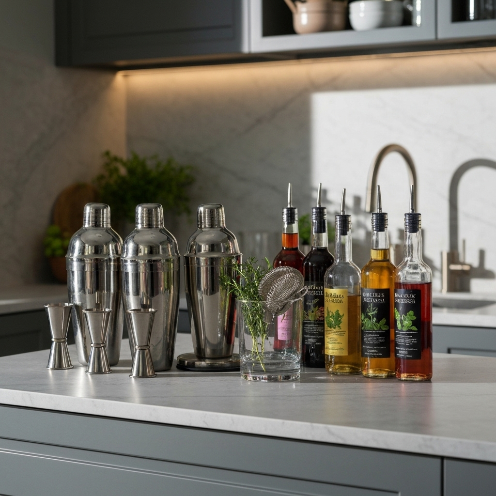 Building Your Home Mocktail Bar Setup - mocktail tips and techniques article
